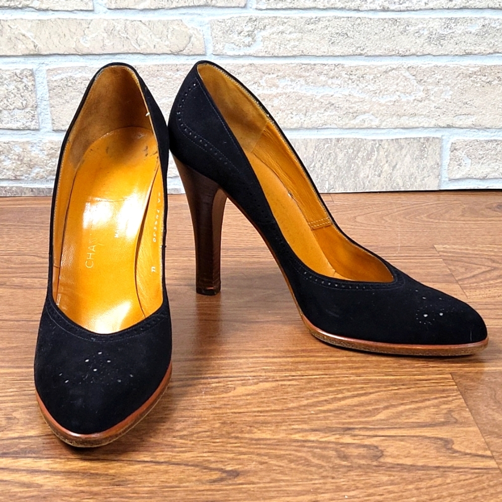 CHARLES JOURDAN Made In France Suede